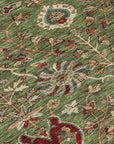 LOOMLAN Rugs Muse Green Washable Indoor-Outdoor Rug