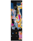 LOOMLAN Rugs Mysa Black Washable Indoor-Outdoor Rug