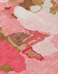 LOOMLAN Rugs Mysa Orange Washable Indoor-Outdoor Rug