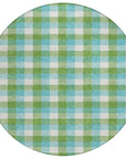 LOOMLAN Rugs Nahlia Lime Washable Indoor-Outdoor Rug