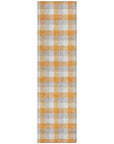 LOOMLAN Rugs Nahlia Orange Washable Indoor-Outdoor Rug