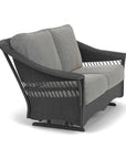 Lloyd Flanders Nantucket Loveseat Glider Premium Wicker Furniture