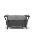 Nantucket Ottoman Premium Wicker Furniture - LOOMLAN - Lloyd Flanders - Outdoor Ottomans