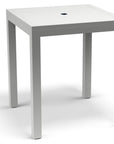 Naples Aluminum Made Outdoor Pub Table - LOOMLAN - Sunset West - Outdoor Counter Tables