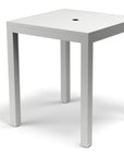 Naples Aluminum Made Outdoor Pub Table - LOOMLAN - Sunset West - Outdoor Counter Tables