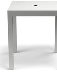 Naples Aluminum Made Outdoor Pub Table - LOOMLAN - Sunset West - Outdoor Counter Tables