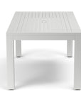 Naples Aluminum Outdoor Dining Table - LOOMLAN - Sunset West - Outdoor Dining Tables
