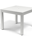Naples Aluminum Square Outdoor Dining Table - LOOMLAN - Sunset West - Outdoor Dining Tables