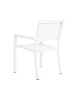 Naples Stackable Sling Outdoor Dining Chair 2PC - LOOMLAN - Sunset West - Outdoor Dining Chairs