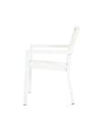 Naples Stackable Sling Outdoor Dining Chair 2PC - LOOMLAN - Sunset West - Outdoor Dining Chairs