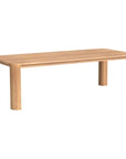 Natural Teak Outdoor Dining Table - LOOMLAN - Sunset West - Outdoor Dining Tables