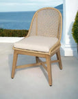 Seasonal Living Nautilus Dining Chair 2PC Natural Outdoor