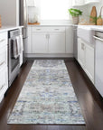 LOOMLAN Rugs Naya Brown Washable Indoor-Outdoor Rug