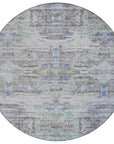 LOOMLAN Rugs Naya Brown Washable Indoor-Outdoor Rug