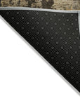 LOOMLAN Rugs Nayara Gray Washable Indoor-Outdoor Rug
