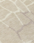 LOOMLAN Rugs Nazira Beige Washable Indoor-Outdoor Rug