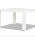 Newport Aluminum Square Outdoor Dining Table - LOOMLAN - Sunset West - Outdoor Dining Tables