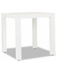 Newport Aluminum Square Outdoor Pub Table - LOOMLAN - Sunset West - Outdoor Counter Tables