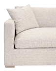 Essentials For Living Newport Cream Outdoor Track Arm Sofa