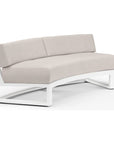 Newport Sunbrella Outdoor Curved Sofa - LOOMLAN - Sunset West - Outdoor Sofas & Loveseats