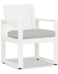 Newport Sunbrella Outdoor Dining Armchair 2PC - LOOMLAN - Sunset West - Outdoor Dining Chairs
