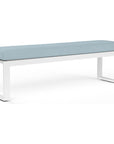 Newport Sunbrella Outdoor Dining Bench - LOOMLAN - Sunset West - Outdoor Benches