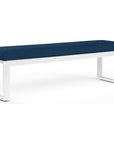 Newport Sunbrella Outdoor Dining Bench - LOOMLAN - Sunset West - Outdoor Benches