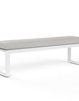 Newport Sunbrella Outdoor Dining Bench - LOOMLAN - Sunset West - Outdoor Benches