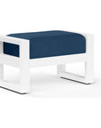 Newport Sunbrella Outdoor Ottoman - LOOMLAN - Sunset West - Outdoor Ottomans