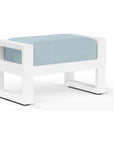 Newport Sunbrella Outdoor Ottoman - LOOMLAN - Sunset West - Outdoor Ottomans