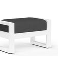Newport Sunbrella Outdoor Ottoman - LOOMLAN - Sunset West - Outdoor Ottomans