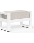Newport Sunbrella Outdoor Ottoman - LOOMLAN - Sunset West - Outdoor Ottomans