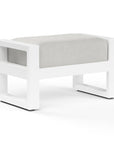 Newport Sunbrella Outdoor Ottoman - LOOMLAN - Sunset West - Outdoor Ottomans