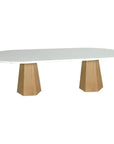 Nicolya Outdoor Oval Dining Table - LOOMLAN - Castelle - Outdoor Dining Tables