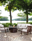 Nicoya Cushioned Deep Seating 3 Seater Sofa - LOOMLAN - Castelle - Outdoor Sofas & Loveseats