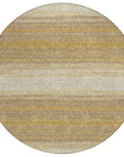 LOOMLAN Rugs Nira Gold Washable Indoor-Outdoor Rug