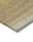 LOOMLAN Rugs Nira Gold Washable Indoor-Outdoor Rug