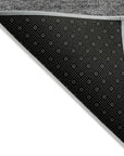 LOOMLAN Rugs Nira Gray Washable Indoor-Outdoor Rug