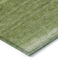 LOOMLAN Rugs Nira Green Washable Indoor-Outdoor Rug