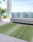 LOOMLAN Rugs Nira Green Washable Indoor-Outdoor Rug