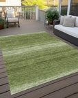 LOOMLAN Rugs Nira Green Washable Indoor-Outdoor Rug