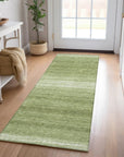 LOOMLAN Rugs Nira Green Washable Indoor-Outdoor Rug