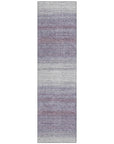 LOOMLAN Rugs Nira Purple Washable Indoor-Outdoor Rug