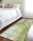LOOMLAN Rugs Nocturne Green Washable Indoor-Outdoor Rug