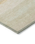 LOOMLAN Rugs Noe Orange Washable Indoor-Outdoor Rug