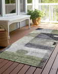 LOOMLAN Rugs Noel Aloe Washable Indoor-Outdoor Rug