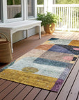 LOOMLAN Rugs Noel Green Washable Indoor-Outdoor Rug