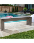 Nomad Concrete Outdoor Backless Bench - LOOMLAN - SUNPAN - Outdoor Benches