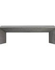 Nomad Concrete Outdoor Backless Bench - LOOMLAN - SUNPAN - Outdoor Benches