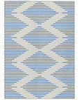 LOOMLAN Rugs Norelia Ivory Washable Indoor-Outdoor Rug